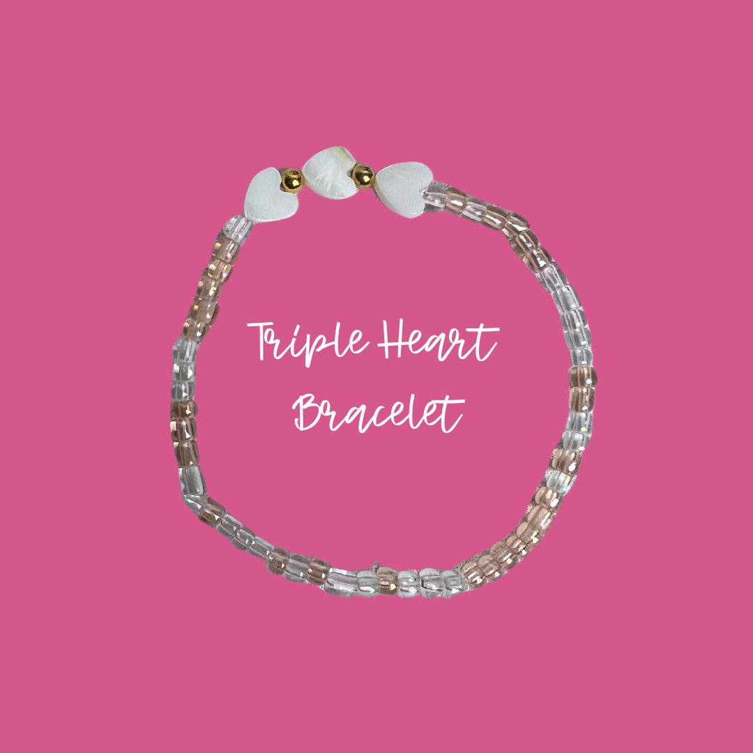 Triple Heart Bracelet